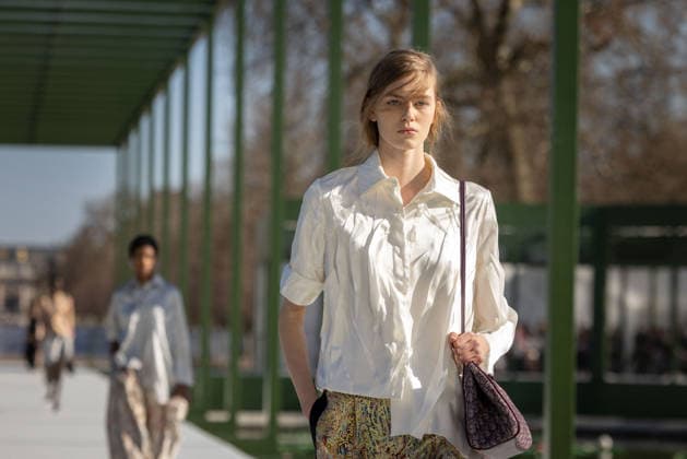PFW - Dior Runway A model walks the runway during the Christian Dior Womenswear Fall Winter 2026-2027 show as part of Paris Fashion Week on March 3, 2026 in Paris, France. Photo by Alexis Jumeau ABACAPRESS.COM Paris France  Copyright: xJumeauxAlexis ABACAx