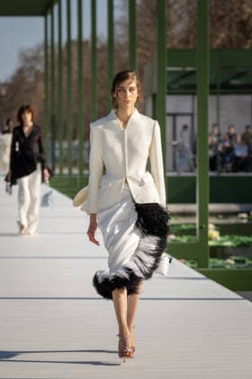 PFW - Dior Runway A model walks the runway during the Christian Dior Womenswear Fall Winter 2026-2027 show as part of Paris Fashion Week on March 3, 2026 in Paris, France. Photo by Alexis Jumeau ABACAPRESS.COM Paris France  Copyright: xJumeauxAlexis ABACAx