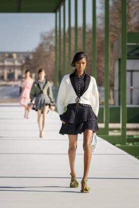 PFW - Dior Runway A model walks the runway during the Christian Dior Womenswear Fall Winter 2026-2027 show as part of Paris Fashion Week on March 3, 2026 in Paris, France. Photo by Alexis Jumeau ABACAPRESS.COM Paris France  Copyright: xJumeauxAlexis ABACAx