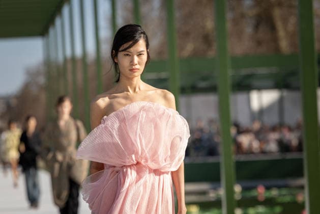 PFW - Dior Runway A model walks the runway during the Christian Dior Womenswear Fall Winter 2026-2027 show as part of Paris Fashion Week on March 3, 2026 in Paris, France. Photo by Alexis Jumeau ABACAPRESS.COM Paris France  Copyright: xJumeauxAlexis ABACAx