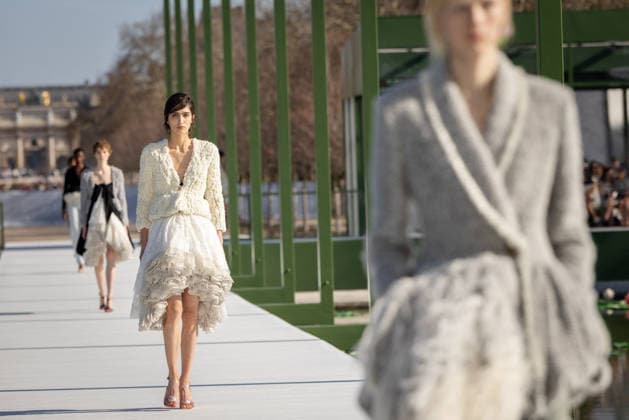 PFW - Dior Runway A model walks the runway during the Christian Dior Womenswear Fall Winter 2026-2027 show as part of Paris Fashion Week on March 3, 2026 in Paris, France. Photo by Alexis Jumeau ABACAPRESS.COM Paris France  Copyright: xJumeauxAlexis ABACAx