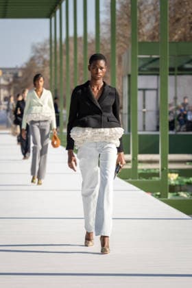 PFW - Dior Runway A model walks the runway during the Christian Dior Womenswear Fall Winter 2026-2027 show as part of Paris Fashion Week on March 3, 2026 in Paris, France. Photo by Alexis Jumeau ABACAPRESS.COM Paris France  Copyright: xJumeauxAlexis ABACAx