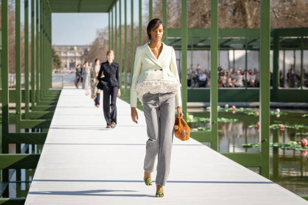 PFW - Dior Runway A model walks the runway during the Christian Dior Womenswear Fall Winter 2026-2027 show as part of Paris Fashion Week on March 3, 2026 in Paris, France. Photo by Alexis Jumeau ABACAPRESS.COM Paris France  Copyright: xJumeauxAlexis ABACAx