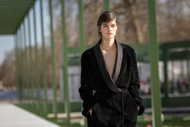 PFW - Dior Runway A model walks the runway during the Christian Dior Womenswear Fall Winter 2026-2027 show as part of Paris Fashion Week on March 3, 2026 in Paris, France. Photo by Alexis Jumeau ABACAPRESS.COM Paris France  Copyright: xJumeauxAlexis ABACAx
