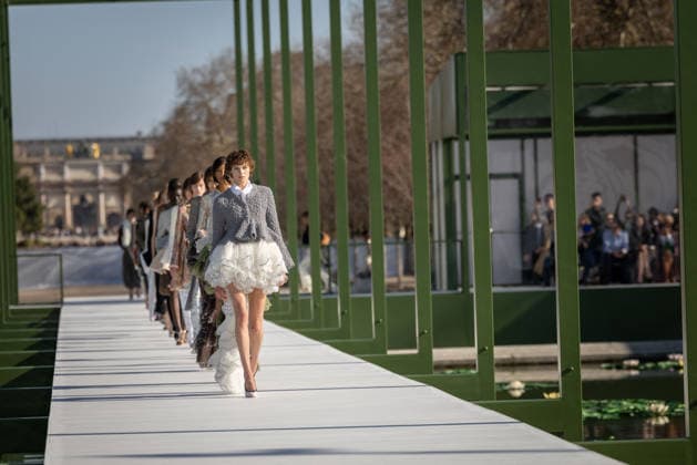 PFW - Dior Runway A model walks the runway during the Christian Dior Womenswear Fall Winter 2026-2027 show as part of Paris Fashion Week on March 3, 2026 in Paris, France. Photo by Alexis Jumeau ABACAPRESS.COM Paris France  Copyright: xJumeauxAlexis ABACAx