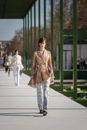 PFW - Dior Runway A model walks the runway during the Christian Dior Womenswear Fall Winter 2026-2027 show as part of Paris Fashion Week on March 3, 2026 in Paris, France. Photo by Alexis Jumeau ABACAPRESS.COM Paris France  Copyright: xJumeauxAlexis ABACAx
