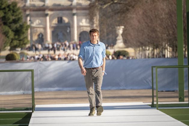 PFW - Dior Runway Jonathan Anderson walks the runway during the Christian Dior Womenswear Fall Winter 2026-2027 show as part of Paris Fashion Week on March 3, 2026 in Paris, France. Photo by Alexis Jumeau ABACAPRESS.COM Paris France  Copyright: xJumeauxAlexis ABACAx