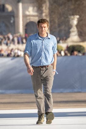 PFW - Dior Runway Jonathan Anderson walks the runway during the Christian Dior Womenswear Fall Winter 2026-2027 show as part of Paris Fashion Week on March 3, 2026 in Paris, France. Photo by Alexis Jumeau ABACAPRESS.COM Paris France  Copyright: xJumeauxAlexis ABACAx
