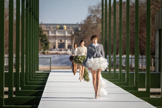 PFW - Dior Runway A model walks the runway during the Christian Dior Womenswear Fall Winter 2026-2027 show as part of Paris Fashion Week on March 3, 2026 in Paris, France. Photo by Alexis Jumeau ABACAPRESS.COM Paris France  Copyright: xJumeauxAlexis ABACAx
