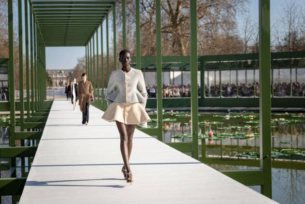 PFW - Dior Runway A model walks the runway during the Christian Dior Womenswear Fall Winter 2026-2027 show as part of Paris Fashion Week on March 3, 2026 in Paris, France. Photo by Alexis Jumeau ABACAPRESS.COM Paris France  Copyright: xJumeauxAlexis ABACAx