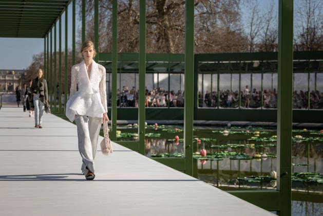PFW - Dior Runway A model walks the runway during the Christian Dior Womenswear Fall Winter 2026-2027 show as part of Paris Fashion Week on March 3, 2026 in Paris, France. Photo by Alexis Jumeau ABACAPRESS.COM Paris France  Copyright: xJumeauxAlexis ABACAx