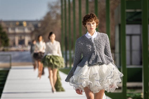 PFW - Dior Runway A model walks the runway during the Christian Dior Womenswear Fall Winter 2026-2027 show as part of Paris Fashion Week on March 3, 2026 in Paris, France. Photo by Alexis Jumeau ABACAPRESS.COM Paris France  Copyright: xJumeauxAlexis ABACAx