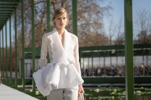 PFW - Dior Runway A model walks the runway during the Christian Dior Womenswear Fall Winter 2026-2027 show as part of Paris Fashion Week on March 3, 2026 in Paris, France. Photo by Alexis Jumeau ABACAPRESS.COM Paris France  Copyright: xJumeauxAlexis ABACAx