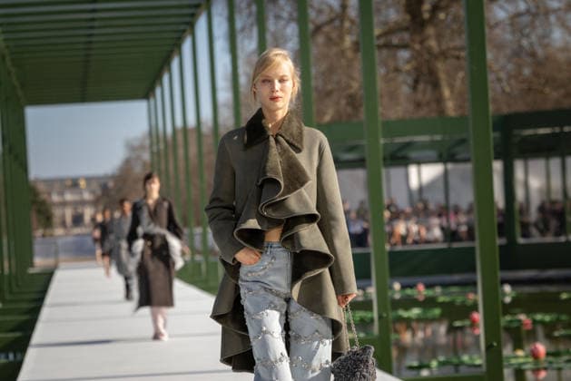 PFW - Dior Runway A model walks the runway during the Christian Dior Womenswear Fall Winter 2026-2027 show as part of Paris Fashion Week on March 3, 2026 in Paris, France. Photo by Alexis Jumeau ABACAPRESS.COM Paris France  Copyright: xJumeauxAlexis ABACAx