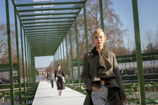 PFW - Dior Runway A model walks the runway during the Christian Dior Womenswear Fall Winter 2026-2027 show as part of Paris Fashion Week on March 3, 2026 in Paris, France. Photo by Alexis Jumeau ABACAPRESS.COM Paris France  Copyright: xJumeauxAlexis ABACAx