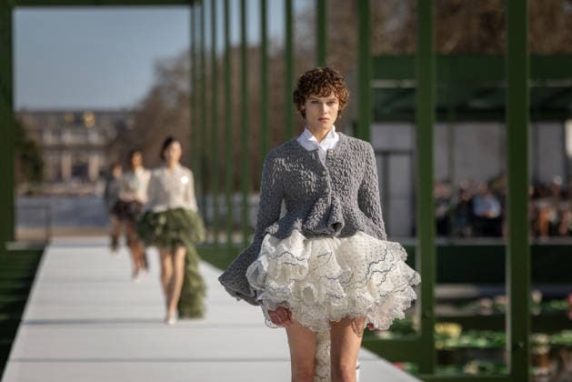 PFW - Dior Runway A model walks the runway during the Christian Dior Womenswear Fall Winter 2026-2027 show as part of Paris Fashion Week on March 3, 2026 in Paris, France. Photo by Alexis Jumeau ABACAPRESS.COM Paris France  Copyright: xJumeauxAlexis ABACAx