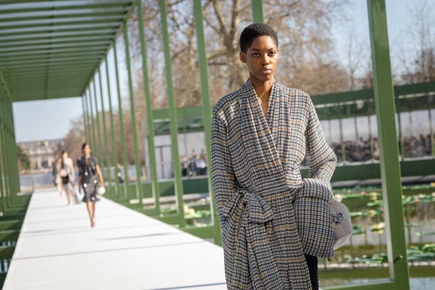 PFW - Dior Runway A model walks the runway during the Christian Dior Womenswear Fall Winter 2026-2027 show as part of Paris Fashion Week on March 3, 2026 in Paris, France. Photo by Alexis Jumeau ABACAPRESS.COM Paris France  Copyright: xJumeauxAlexis ABACAx