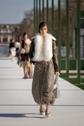 PFW - Dior Runway A model walks the runway during the Christian Dior Womenswear Fall Winter 2026-2027 show as part of Paris Fashion Week on March 3, 2026 in Paris, France. Photo by Alexis Jumeau ABACAPRESS.COM Paris France  Copyright: xJumeauxAlexis ABACAx