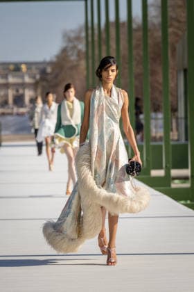 PFW - Dior Runway A model walks the runway during the Christian Dior Womenswear Fall Winter 2026-2027 show as part of Paris Fashion Week on March 3, 2026 in Paris, France. Photo by Alexis Jumeau ABACAPRESS.COM Paris France  Copyright: xJumeauxAlexis ABACAx