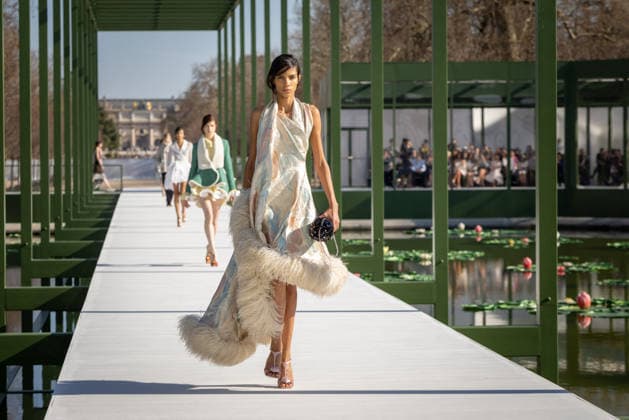 PFW - Dior Runway A model walks the runway during the Christian Dior Womenswear Fall Winter 2026-2027 show as part of Paris Fashion Week on March 3, 2026 in Paris, France. Photo by Alexis Jumeau ABACAPRESS.COM Paris France  Copyright: xJumeauxAlexis ABACAx