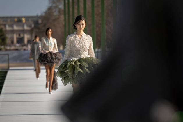 PFW - Dior Runway A model walks the runway during the Christian Dior Womenswear Fall Winter 2026-2027 show as part of Paris Fashion Week on March 3, 2026 in Paris, France. Photo by Alexis Jumeau ABACAPRESS.COM Paris France  Copyright: xJumeauxAlexis ABACAx