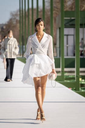 PFW - Dior Runway A model walks the runway during the Christian Dior Womenswear Fall Winter 2026-2027 show as part of Paris Fashion Week on March 3, 2026 in Paris, France. Photo by Alexis Jumeau ABACAPRESS.COM Paris France  Copyright: xJumeauxAlexis ABACAx