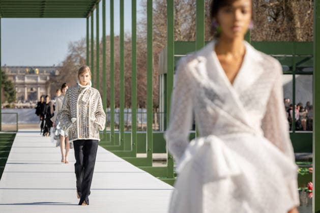 PFW - Dior Runway A model walks the runway during the Christian Dior Womenswear Fall Winter 2026-2027 show as part of Paris Fashion Week on March 3, 2026 in Paris, France. Photo by Alexis Jumeau ABACAPRESS.COM Paris France  Copyright: xJumeauxAlexis ABACAx