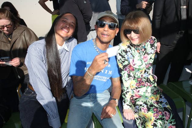 Helen Lasichanh Williams, Pharrell Williams et Anna Wintour Celebs au Défilé de Mode Dior, Prêt à porter Automne Hiver 2026 2027, Front Row, dans le cadre de la Fashion Week de Paris, France, le 03 Mars 2026 Bertrand Rindoff Bestimage Celebs attend the Dior Womenswear Fall Winter 2026 2027 show as part of Paris Fashion Week on March 03, 2026 in Paris, France Paris France  Copyright: xBERTRANDxRINDOFFxPETROFFx xBESTIMAGExBERTRANDxRINDOFFxPETROFFx xBESTIMAGEx