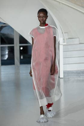 PFW ALAINPAUL Runway NB Model walk at the ALAINPAUL Womenswear Fall Winter 2026-2027 show as part of Paris Fashion Week on March 03, 2026 in Paris, France. Photo by Nasser Berzane ABACAPRESS.COM Paris France  Copyright: xBerzanexNasser ABACAx