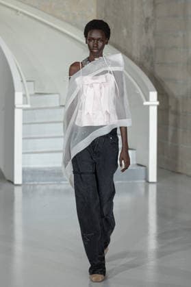 PFW ALAINPAUL Runway NB Model walk at the ALAINPAUL Womenswear Fall Winter 2026-2027 show as part of Paris Fashion Week on March 03, 2026 in Paris, France. Photo by Nasser Berzane ABACAPRESS.COM Paris France  Copyright: xBerzanexNasser ABACAx