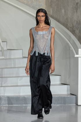 PFW ALAINPAUL Runway NB Model walk at the ALAINPAUL Womenswear Fall Winter 2026-2027 show as part of Paris Fashion Week on March 03, 2026 in Paris, France. Photo by Nasser Berzane ABACAPRESS.COM Paris France  Copyright: xBerzanexNasser ABACAx