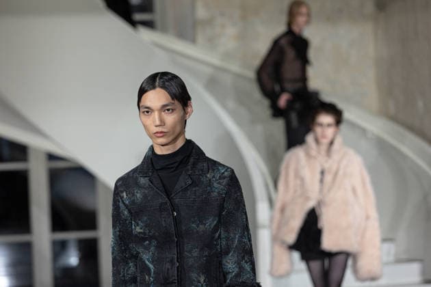 PFW ALAINPAUL Runway NB Model walk at the ALAINPAUL Womenswear Fall Winter 2026-2027 show as part of Paris Fashion Week on March 03, 2026 in Paris, France. Photo by Nasser Berzane ABACAPRESS.COM Paris France  Copyright: xBerzanexNasser ABACAx