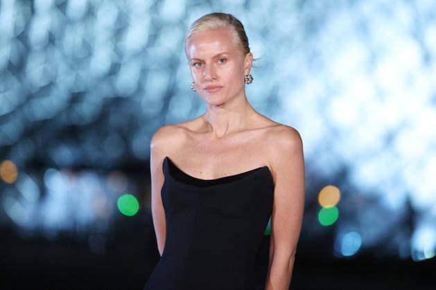 PFW Le Grand Diner du Louvre Arrivals Photocall Olympia Scarry attending the Le Grand Diner du Louvre Arrivals Photocall at the Musee du Louvre as part of Paris Fashion Week on March 03, 2026 in Paris, France. Photo by Jerome Dominé ABACAPRESS.COM Paris France  Copyright: xDominexJerome ABACAx