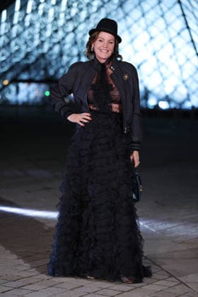 PFW Le Grand Diner du Louvre Arrivals Photocall Cendrine Dominguez attending the Le Grand Diner du Louvre Arrivals Photocall at the Musee du Louvre as part of Paris Fashion Week on March 03, 2026 in Paris, France. Photo by Jerome Dominé ABACAPRESS.COM Paris France  Copyright: xDominexJerome ABACAx