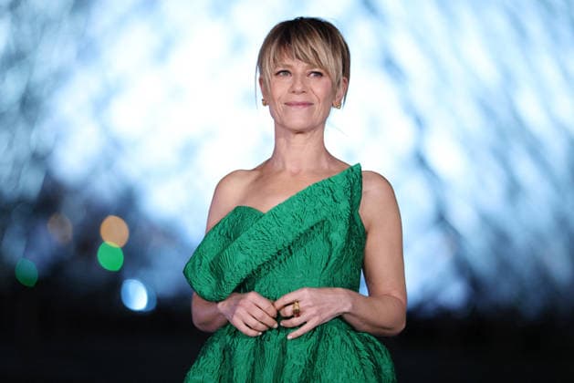 PFW Le Grand Diner du Louvre Arrivals Photocall Marina Fois attending the Le Grand Diner du Louvre Arrivals Photocall at the Musee du Louvre as part of Paris Fashion Week on March 03, 2026 in Paris, France. Photo by Jerome Dominé ABACAPRESS.COM Paris France  Copyright: xDominexJerome ABACAx