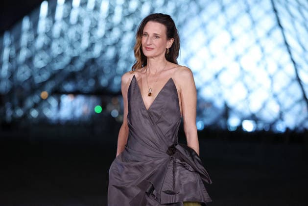 PFW Le Grand Diner du Louvre Arrivals Photocall Camille Cottin attending the Le Grand Diner du Louvre Arrivals Photocall at the Musee du Louvre as part of Paris Fashion Week on March 03, 2026 in Paris, France. Photo by Jerome Dominé ABACAPRESS.COM Paris France  Copyright: xDominexJerome ABACAx