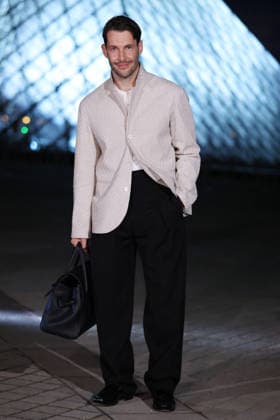 PFW Le Grand Diner du Louvre Arrivals Photocall Simon Porte Jacquemus attending the Le Grand Diner du Louvre Arrivals Photocall at the Musee du Louvre as part of Paris Fashion Week on March 03, 2026 in Paris, France. Photo by Jerome Dominé ABACAPRESS.COM Paris France  Copyright: xDominexJerome ABACAx