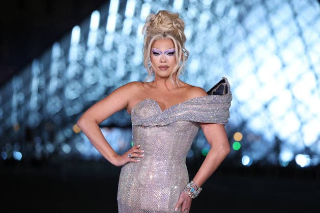 PFW Le Grand Diner du Louvre Arrivals Photocall Nicky Doll attending the Le Grand Diner du Louvre Arrivals Photocall at the Musee du Louvre as part of Paris Fashion Week on March 03, 2026 in Paris, France. Photo by Jerome Dominé ABACAPRESS.COM Paris France  Copyright: xDominexJerome ABACAx
