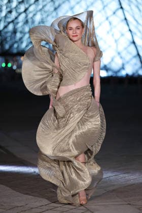 PFW Le Grand Diner du Louvre Arrivals Photocall Diane Kruger attending the Le Grand Diner du Louvre Arrivals Photocall at the Musee du Louvre as part of Paris Fashion Week on March 03, 2026 in Paris, France. Photo by Jerome Dominé ABACAPRESS.COM Paris France  Copyright: xDominexJerome ABACAx
