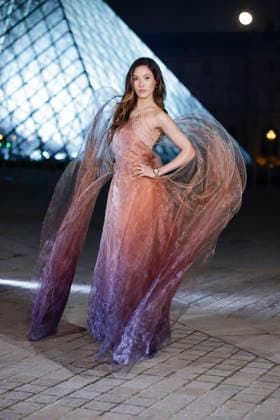 Eileen Gu - Le Grand Diner du Louvre, à Paris France, le 3 mars 2026 Olivier Borde Bestimage Photocall of Le Grand Diner du Louvre , France, March 3rd , 2026 Olivier Borde Paris France  Copyright: xOLIVIERxBORDEx xBESTIMAGExOLIVIERxBORDEx xBESTIMAGEx