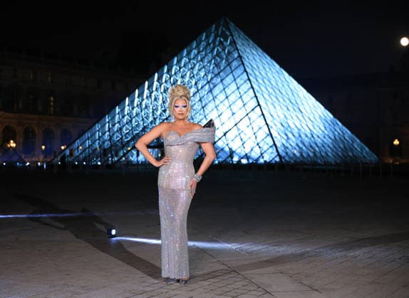 PFW Le Grand Diner du Louvre Arrivals Photocall Nicky Doll attending the Le Grand Diner du Louvre Arrivals Photocall at the Musee du Louvre as part of Paris Fashion Week on March 03, 2026 in Paris, France. Photo by Jerome Dominé ABACAPRESS.COM Paris France  Copyright: xDominexJerome ABACAx