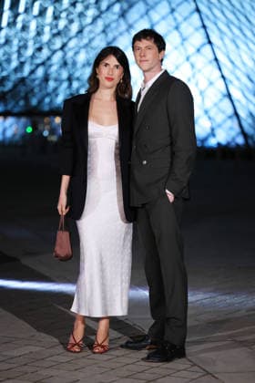 PFW Le Grand Diner du Louvre Arrivals Photocall Jeanne Damas and Finnegan Oldfield attending the Le Grand Diner du Louvre Arrivals Photocall at the Musee du Louvre as part of Paris Fashion Week on March 03, 2026 in Paris, France. Photo by Jerome Dominé ABACAPRESS.COM Paris France  Copyright: xDominexJerome ABACAx