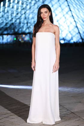 PFW Le Grand Diner du Louvre Arrivals Photocall Amy Jackson attending the Le Grand Diner du Louvre Arrivals Photocall at the Musee du Louvre as part of Paris Fashion Week on March 03, 2026 in Paris, France. Photo by Jerome Dominé ABACAPRESS.COM Paris France  Copyright: xDominexJerome ABACAx