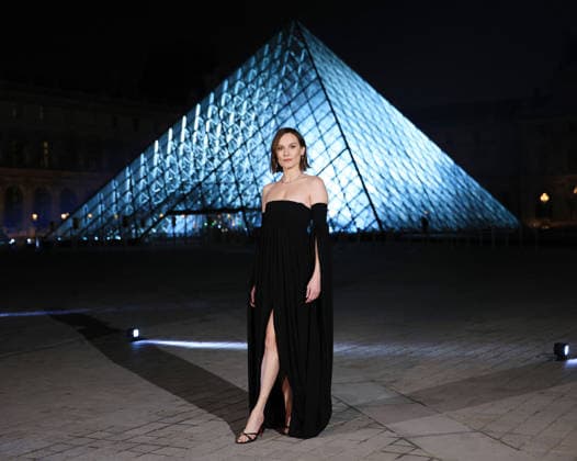 PFW Le Grand Diner du Louvre Arrivals Photocall Ana Girardot attending the Le Grand Diner du Louvre Arrivals Photocall at the Musee du Louvre as part of Paris Fashion Week on March 03, 2026 in Paris, France. Photo by Jerome Dominé ABACAPRESS.COM Paris France  Copyright: xDominexJerome ABACAx