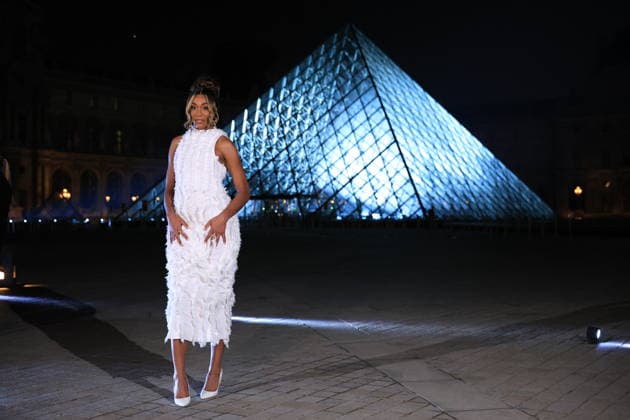 PFW Le Grand Diner du Louvre Arrivals Photocall A ja Wilson attending the Le Grand Diner du Louvre Arrivals Photocall at the Musee du Louvre as part of Paris Fashion Week on March 03, 2026 in Paris, France. Photo by Jerome Dominé ABACAPRESS.COM Paris France  Copyright: xDominexJerome ABACAx