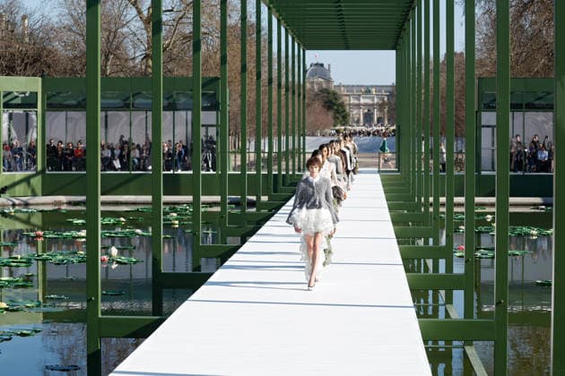 (260304) -- PARIS, March 4, 2026 -- Models present creations from the ready-to-wear Fall Winter 2026-2027 collections by Christian Dior during the Paris Fashion Week, in Paris, France, on March 3, 2026. (MeetEurope Handout via Xinhua) FRANCE-PARIS-FASHION WEEK-CHRISTIAN DIOR WuxHuiwo 