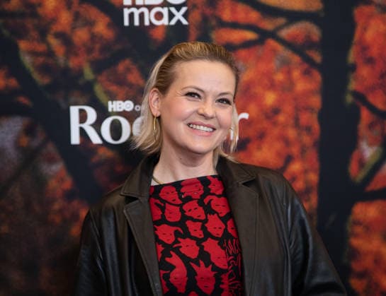 Kimmy Gatewood arrives on the red carpet at the premiere of HBO Rooster on Tuesday, March 3, 2026 in New York City.  NYP20260303504 SERENAxXUxNING