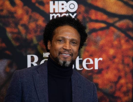 Elvis Nolasco arrives on the red carpet at the premiere of HBO Rooster on Tuesday, March 3, 2026 in New York City.  NYP20260303518 SERENAxXUxNING