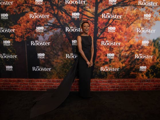 Danielle Deadwyler arrives on the red carpet at the premiere of HBO Rooster on Tuesday, March 3, 2026 in New York City.  NYP20260303536 SERENAxXUxNING