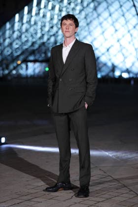 PFW Le Grand Diner du Louvre Arrivals Photocall Finnegan Oldfield attending the Le Grand Diner du Louvre Arrivals Photocall at the Musee du Louvre as part of Paris Fashion Week on March 03, 2026 in Paris, France. Photo by Jerome Dominé ABACAPRESS.COM Paris France  Copyright: xDominexJerome ABACAx